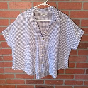 Madewell button up shirt Size XL